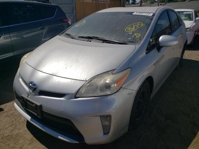 Photo 2 from auction – 2012 TOYOTA PRIUS with VIN JTDKN3DU7C5537237