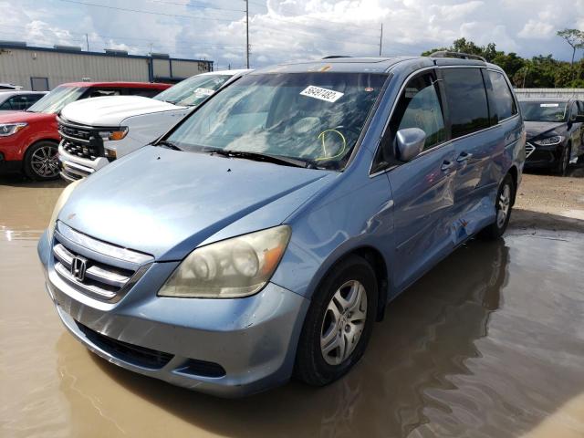Photo 2 from auction – 2007 HONDA ODYSSEY EX with VIN 5FNRL38677B001487