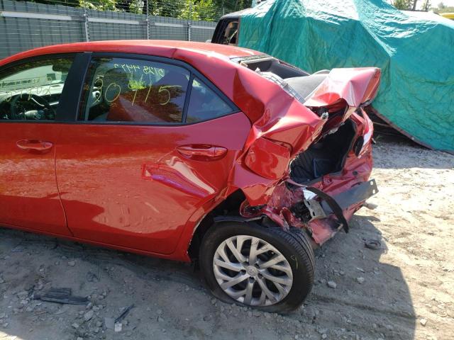 Photo 9 from auction – 2019 TOYOTA COROLLA L with VIN 2T1BURHE4KC136349