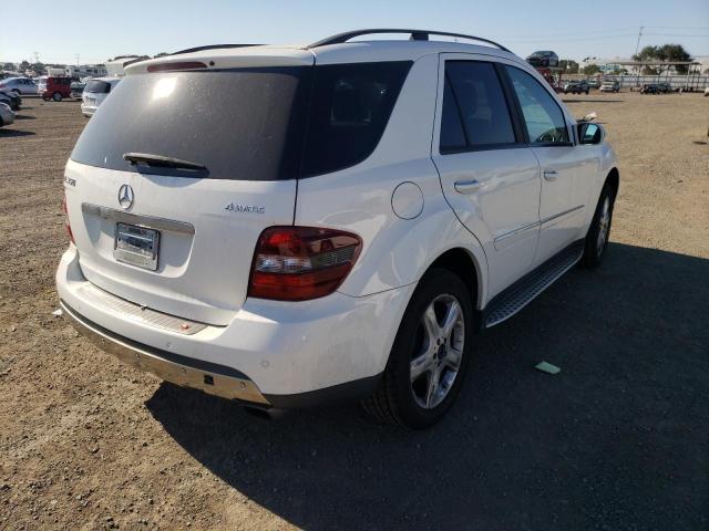 Photo 4 from auction – 2007 MERCEDES-BENZ ML 350 with VIN 4JGBB86E27A286325