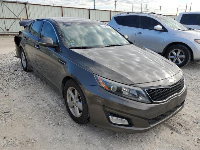 KIA OPTIMA 2014 with VIN 5XXGM4A71EG325896 - Photo from auction