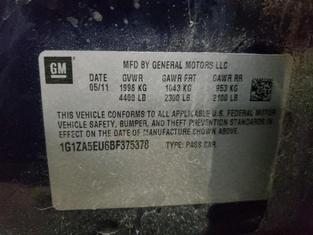 Photo 10 from auction – 2011 CHEVROLET MALIBU LS with VIN 1G1ZA5EU6BF375378