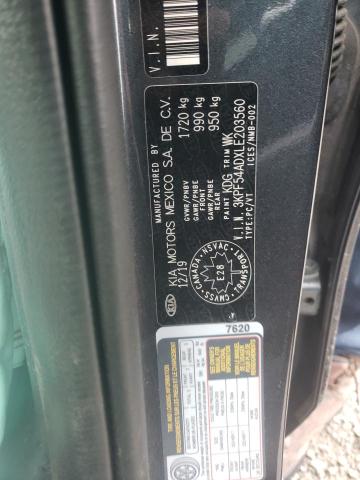 Photo 10 from auction – 2020 KIA FORTE EX with VIN 3KPF54ADXLE203560