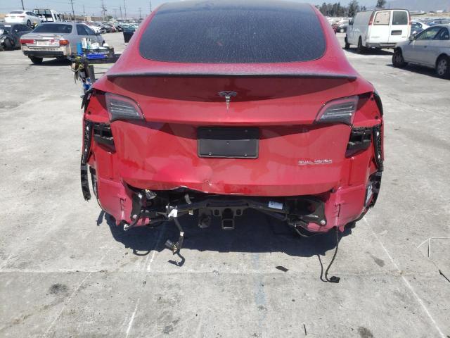 Photo 9 from auction – 2022 TESLA MODEL Y with VIN 7SAYGDEF9NF413985