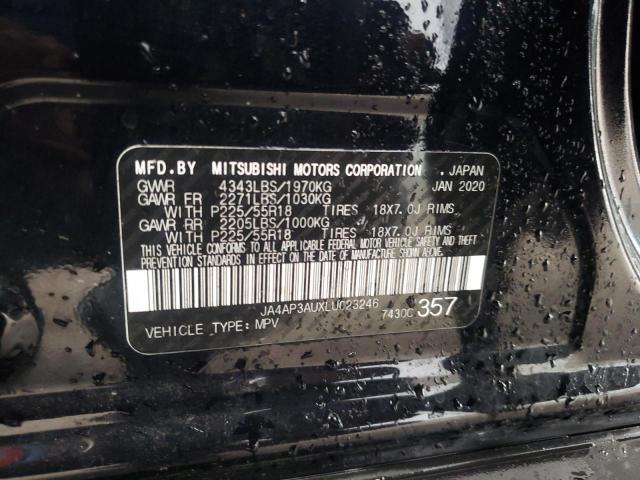 Photo 10 from auction – 2020 MITSUBISHI OUTLANDER with VIN JA4AP3AUXLU023246