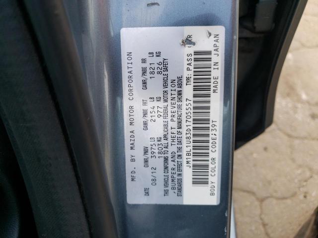 Photo 10 from auction – 2013 MAZDA 3 I with VIN JM1BL1U83D1705557