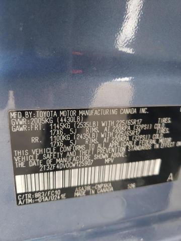 صورة رقم 10 من المزاد - 2012 TOYOTA RAV4 مع VIN 2T3ZF4DV0CW125907