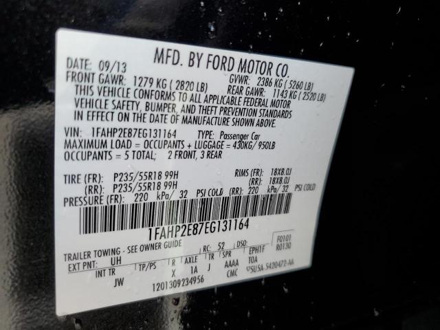 Photo 10 from auction – 2014 FORD TAURUS SEL with VIN 1FAHP2E87EG131164