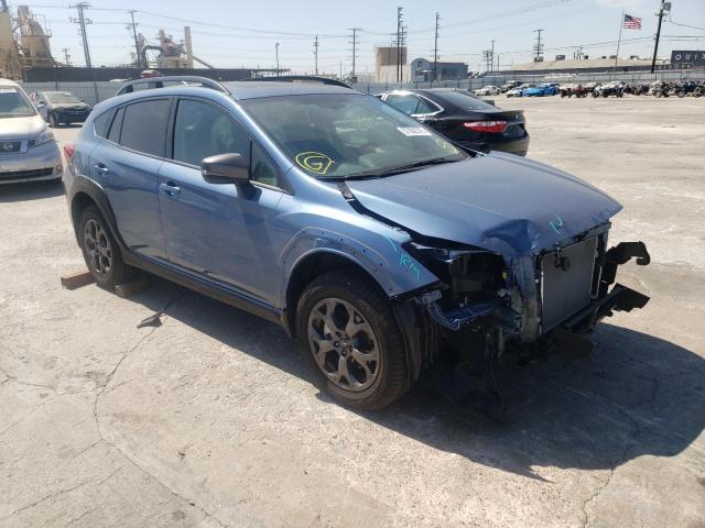 SUBARU CROSSTREK 2021 with VIN JF2GTHSC4MH335217 - Photo from auction