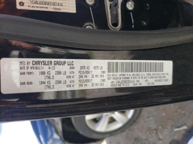 Photo 10 from auction – 2014 JEEP COMPASS LA with VIN 1C4NJDEB5ED521414