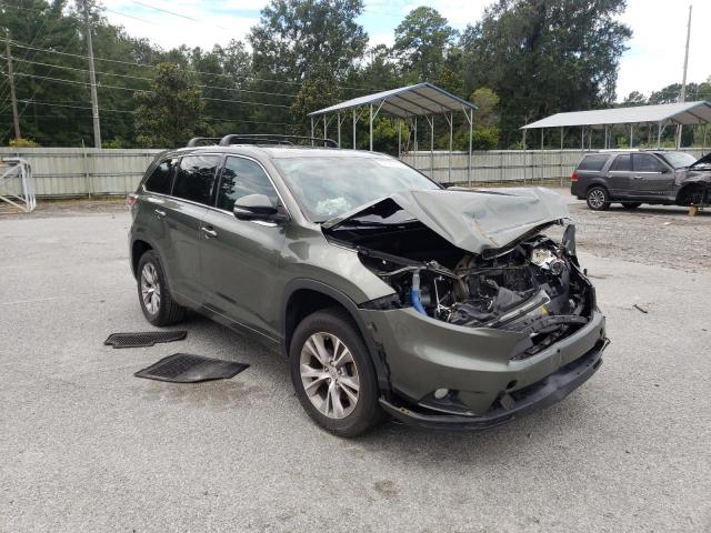 TOYOTA HIGHLANDER 2015 with VIN 5TDZKRFH4FS118528 - Photo from auction
