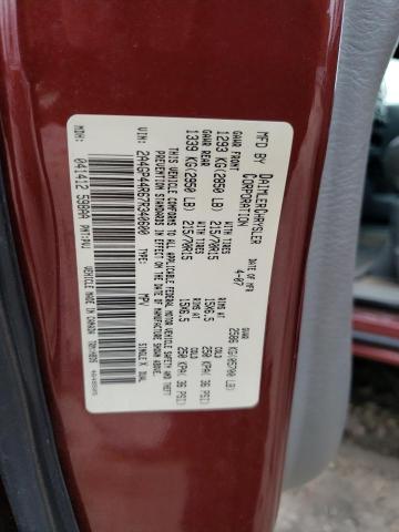 Photo 10 from auction – 2007 CHRYSLER TOWN & COU with VIN 2A4GP44R67R340600