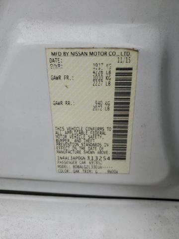Photo 10 from auction – 2016 NISSAN ALTIMA 2.5 with VIN 1N4AL3AP0GN313254