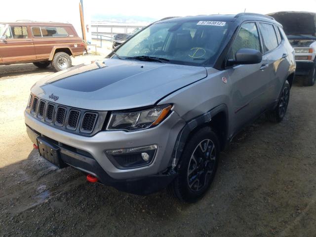 Photo 2 from auction – 2019 JEEP COMPASS TR with VIN 3C4NJDDB7KT721380