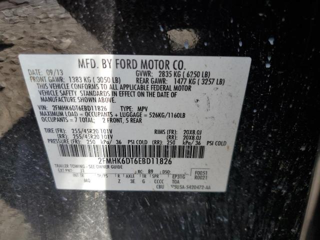 Photo 10 from auction – 2014 FORD FLEX LIMIT with VIN 2FMHK6DT6EBD11826
