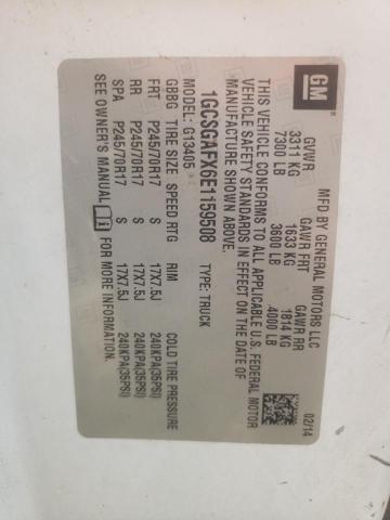 Photo 10 from auction – 2014 CHEVROLET EXPRESS G1 with VIN 1GCSGAFX6E1159508