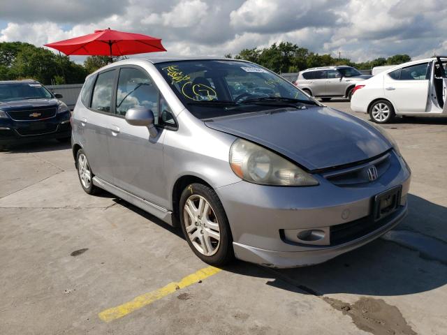 HONDA FIT S 2007 with VIN JHMGD38627S043474 - Photo from auction