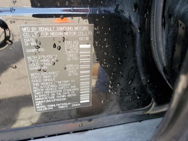 Photo 10 from auction – 2018 NISSAN ROGUE S with VIN KNMAT2MV1JP565136