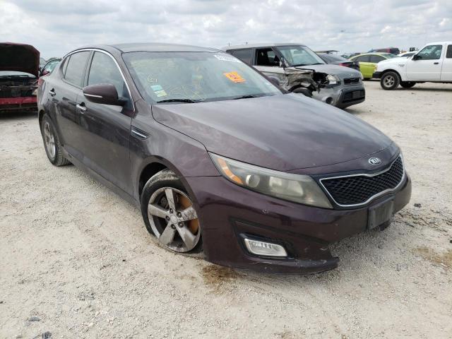 KIA OPTIMA LX 2014 with VIN 5XXGM4A73EG260680 - Photo from auction