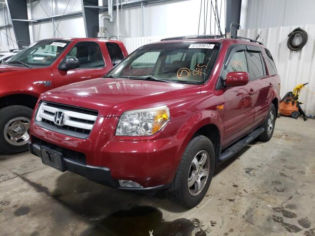 Photo 2 from auction – 2006 HONDA PILOT EX with VIN 5FNYF18576B025141