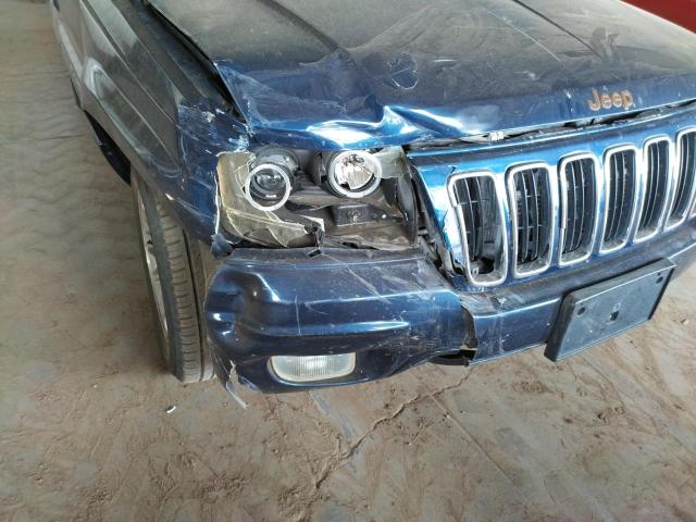 Photo 9 from auction – 2002 JEEP GRND CHERK with VIN 1J4GW58NX2C304653