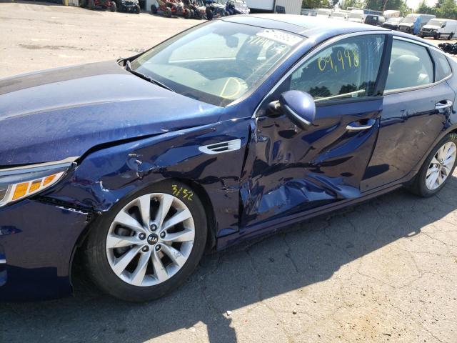 Photo 9 from auction – 2016 KIA OPTIMA EX with VIN 5XXGU4L38GG006525