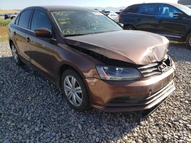 VOLKSWAGEN JETTA S 2017 with VIN 3VW2B7AJXHM350888 - Photo from auction