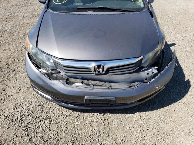 Photo 9 from auction – 2012 HONDA CIVIC EXL with VIN 2HGFB2F90CH590871