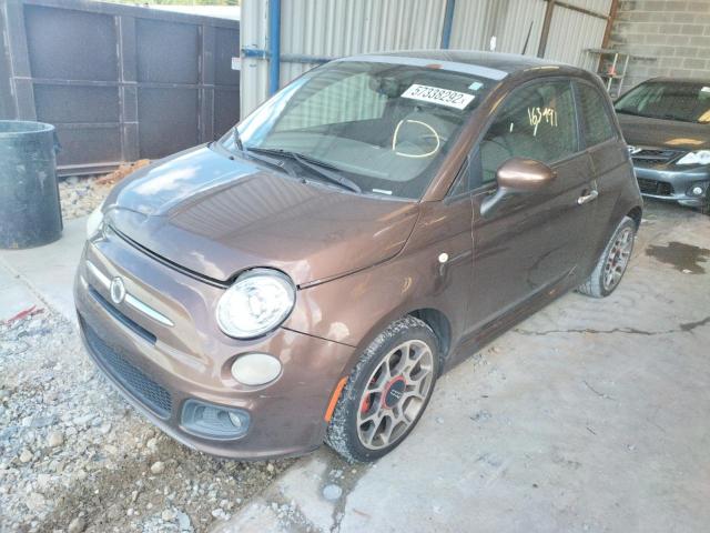 Photo 2 from auction – 2012 FIAT 500 SPORT with VIN 3C3CFFBRXCT198415