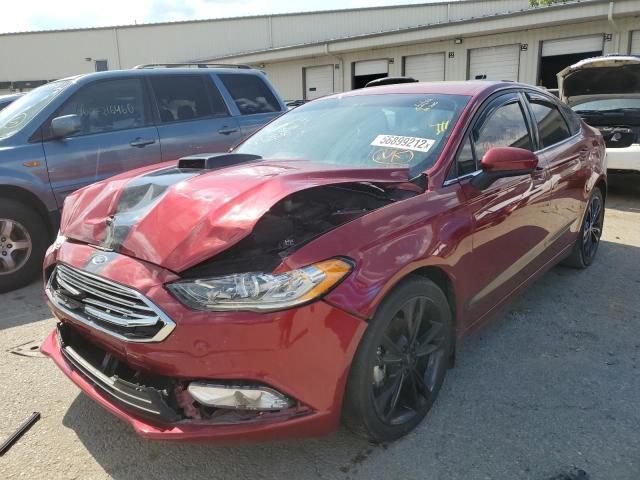 Photo 2 from auction – 2018 FORD FUSION SE with VIN 3FA6P0H74JR175396