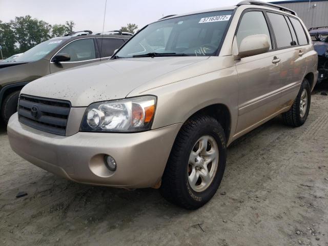 Photo 2 from auction – 2005 TOYOTA HIGHLANDER with VIN JTEDD21A450108830