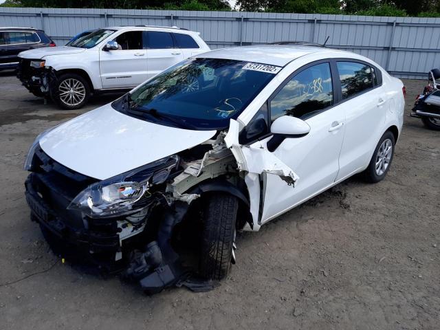 Photo 2 from auction – 2013 KIA RIO LX with VIN KNADM4A38D6289800