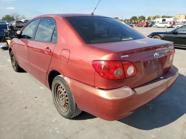 Photo 3 from auction – 2008 TOYOTA COROLLA CE with VIN 1NXBR32E48Z994659