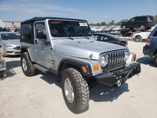 JEEP WRANGLER / 2006 with VIN 1J4FA44S46P714850 - Photo from auction