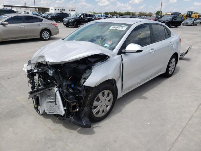 Photo 2 from auction – 2022 KIA RIO LX with VIN 3KPA24AD5NE480185