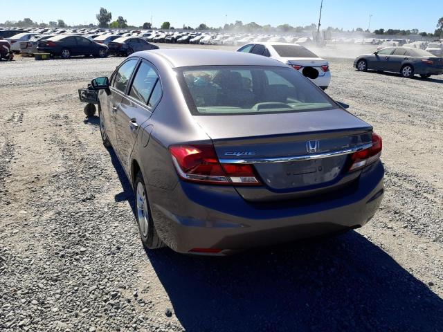 Photo 3 from auction – 2015 HONDA CIVIC LX with VIN 19XFB2F50FE201450