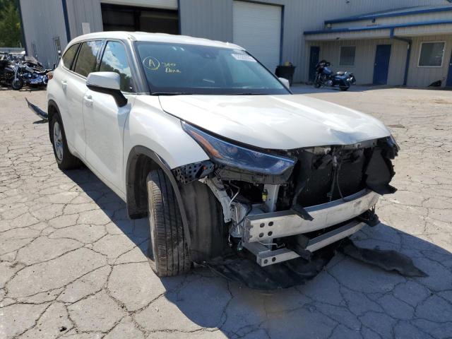 TOYOTA HIGHLANDER 2021 with VIN 5TDBZRBH5MS095180 - Photo from auction