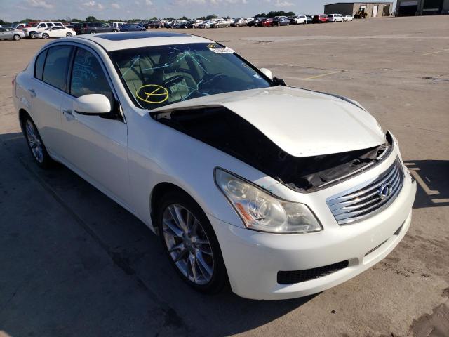INFINITI G35 2008 with VIN JNKBV61E08M228574 - Photo from auction