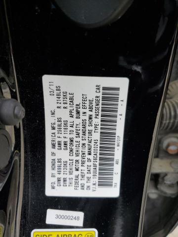Photo 10 from auction – 2012 ACURA TL with VIN 19UUA8F56CA000245
