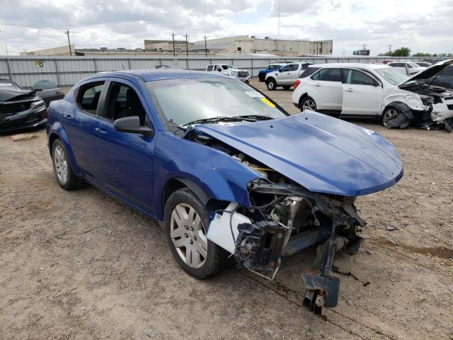 DODGE AVENGER SE 2014 with VIN 1C3CDZAB7EN173244 - Photo from auction