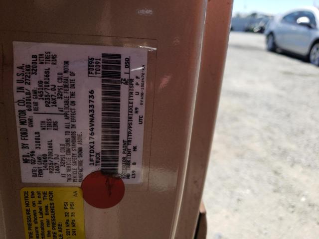 Photo 10 from auction – 1997 FORD F150 with VIN 1FTDX1764VNA33736