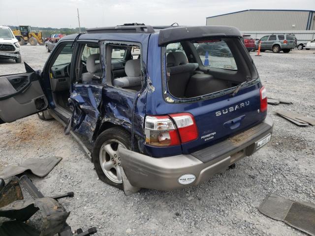 Photo 3 from auction – 2002 SUBARU FORESTER S with VIN JF1SF655X2H707700