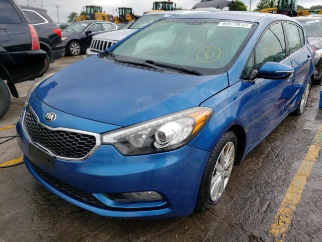 Photo 2 from auction – 2015 KIA FORTE EX with VIN KNAFX5A85F5302058