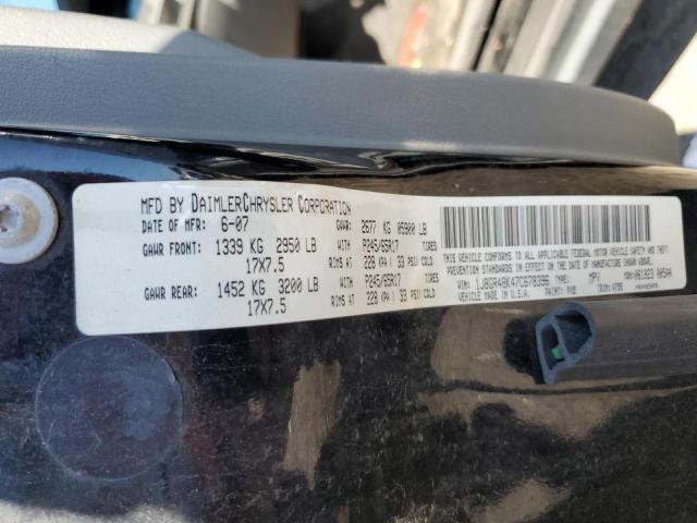 Photo 10 from auction – 2007 JEEP GRAND CHER with VIN 1J8GR48K47C678396