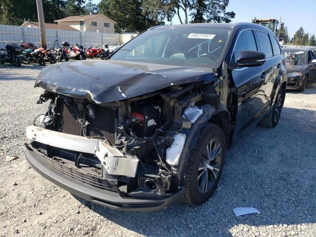 Photo 2 from auction – 2016 TOYOTA HIGHLANDER with VIN 5TDJKRFH0GS311967