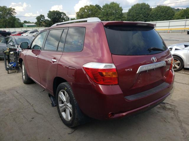 Photo 3 from auction – 2008 TOYOTA HIGHLANDER with VIN JTEES42A382072982