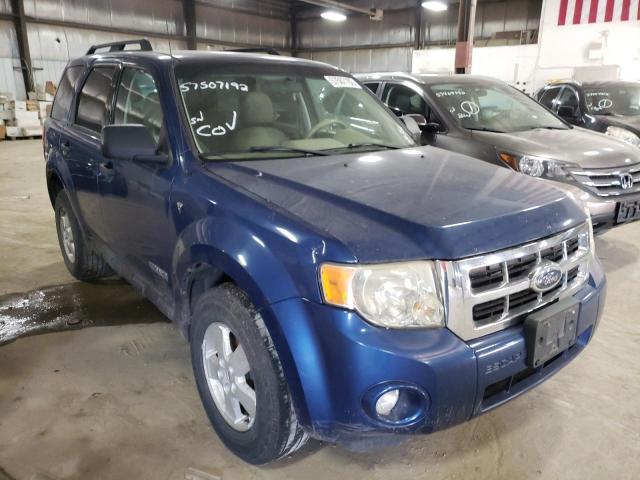 FORD ESCAPE XLT 2008 with VIN 1FMCU03158KB93554 - Photo from auction