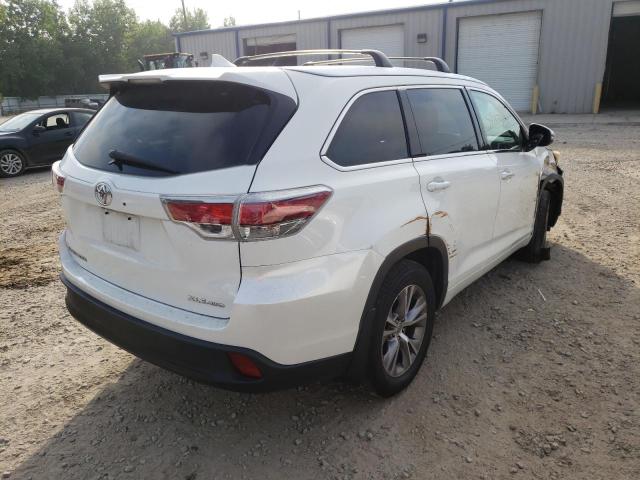 Фото 4 с аукциона – 2015 TOYOTA HIGHLANDER с VIN 5TDJKRFH7FS085943