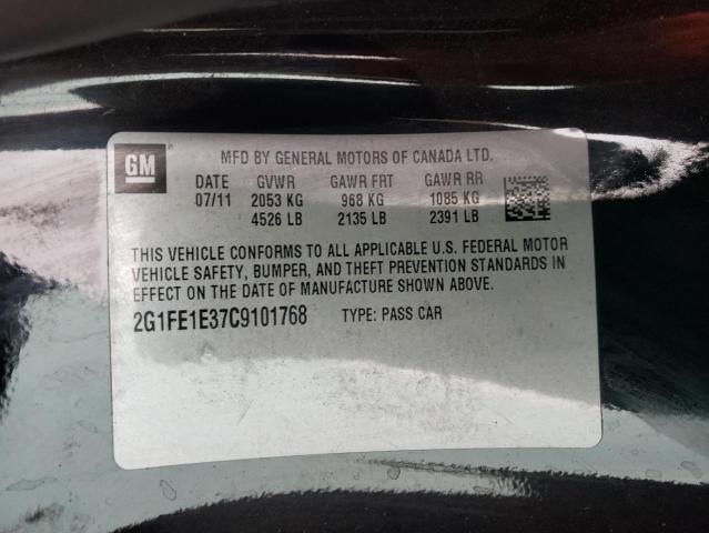 Фото 10 с аукциона – 2012 CHEVROLET CAMARO LS с VIN 2G1FE1E37C9101768
