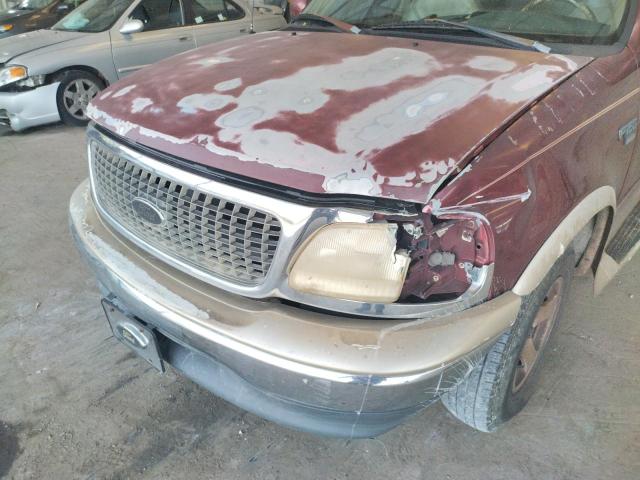 Photo 9 from auction – 1999 FORD F150 with VIN 2FTRX07L5XCA59695